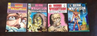 Berni Wrightson Master Of The Macabre Comic Set 1 3 4 5 Werewolf Frankenstein Nm