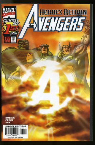 Avengers 1 - 84,  500 - 503 Near Complete Set 1998 W/variant 1