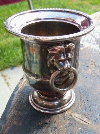 Vintage Viners Silver Plated - Mini Champagne Ice Bucket - Salt Urn