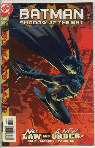 Batman Shadow Of The Bat 1992 Series 83 Near Comic Book