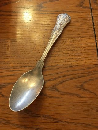 Vintage International Silver Co.  U.  S.  Navy Silverplate Spoon Usn