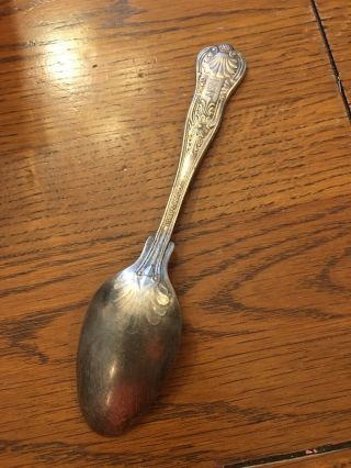 Vintage International Silver Co.  U.  S.  Navy Silverplate Spoon USN 2