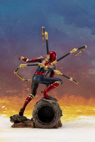 Kotobukiya Avengers: Infinity War Iron Spider 1:10 Scale Artfx,  Statue