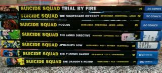 Suicide Squad By John Ostrander,  Volumes 1,  2,  3,  4,  5,  6,  7
