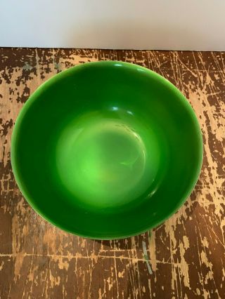 Vintage Reed and Barton Green Enamel Silver Plate Bowl 104 2