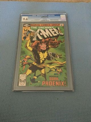 X - Men 135 Cgc 9.  6 1980 White Pages Dark Phoenix Movie Hot Book Classic