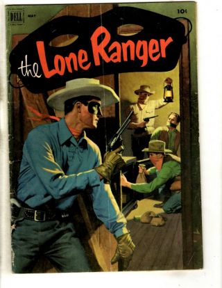 The Long Ranger 47 Vg/fn Dell Golden Age Comic Book Cowboy Western Jl18
