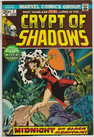 Crypt Of Shadows 1 1973 Vf