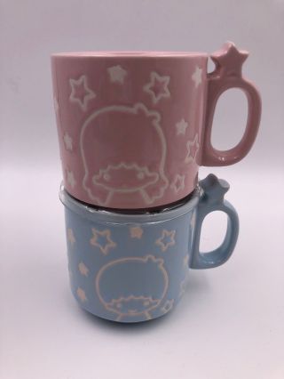 Sanrio X Loot Crate: Little Twin Stars Stackable Mugs (l2)