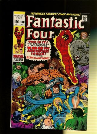 Fantastic Four 100 Fn 6.  0 1 Book Long Journey Home By Stan Lee & Jack Kirby