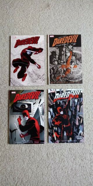 Here Comes Daredevil By Mark Waid Tpb 1 - 4.  In Great Shape Only Read Once
