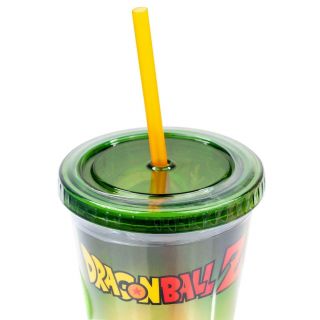 Dragon Ball Z Shenron Carnival Cup with Molded Ice Cubes and Straw | 18 oz 4