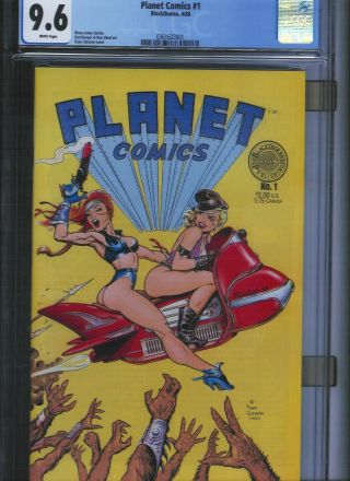 Planet Comics 1 1988 Cgc 9.  6 White Pages.  Unrestored.