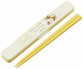 Skater Chopsticks Chopstick Case Set Bell Elegant Disney Made In Japan Abc3