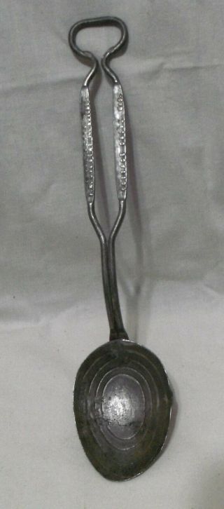 1914 F.  W.  Gilbert The Butcher Advertising Measuring Spoon,  Cottage Grove,  Wis.