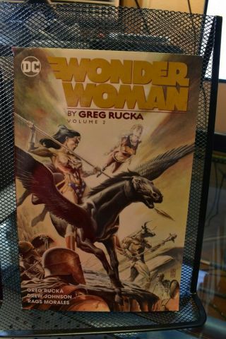 Wonder Woman By Greg Rucka Volume 2 Dc Deluxe Tpb 2017 1st Print J.  G.  Jones