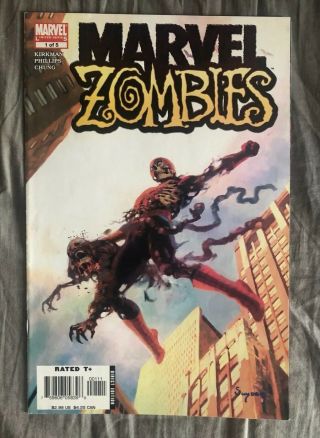 Marvel Zombies 1,  Fantasy 15 Homage,  2006 Suydam Kirkman,  Nm/near