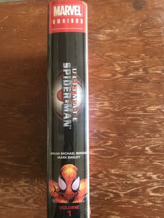 Marvel Ultimate Spider - Man Omnibus Vol 1 Brian Bendis RARE HC 2