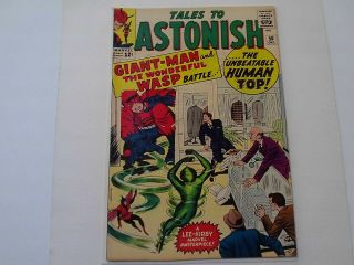 Marvel Tales To Astonish 50 1963 Giant Man 1st Appearence Of Human Top Vf,