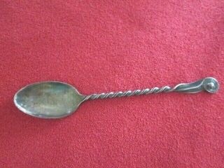 Gorham 925 Whimsicle Watch Movement Spoon 11 Signed Jaccard Watch & Jewely Co.