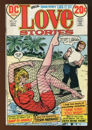 Love Stories 150 - Dc Esoteric Romance - Jay Pike Wild Cover - " Hard To Handle "