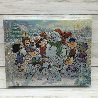Springbok Peanuts Snoopy Winter Wonderland Christmas 500 Piece Puzzle UFS 2