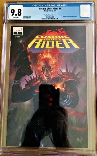 Cosmic Ghost Rider 1 Cgc 9.  8 Parrillo Variant Cover A - 2019 - 1st Print