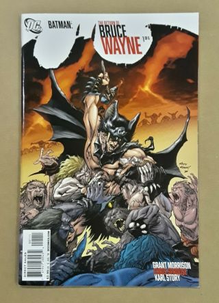 Batman The Return of Bruce Wayne A Complete Series 1 - 6 2010 DC Comics 9.  4 NM 2