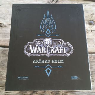 World Of Warcraft Arthas Helm Limited Edition Sideshow Collectibles 1898/4000