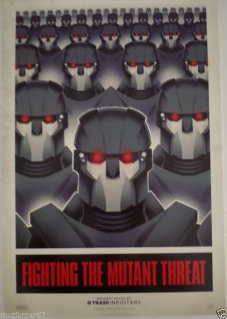 Sdcc Comic Con 2013 Handout X - Men Trask Industries Poster