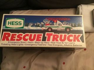 1994 Hess Rescue Truck - -
