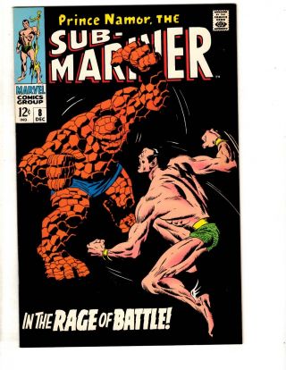 Sub - Mariner 8 Nm Marvel Comic Book Reprint Jcpenney Thing Prince Namor Td7