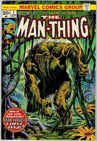Man - Thing 1 (1973) F/vf