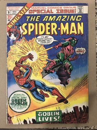 The Spider - Man 9 King Size Annual Green Goblin 1973