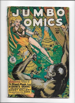 Jumbo Comics 112 [1948 Gd - ] Sheena Cover