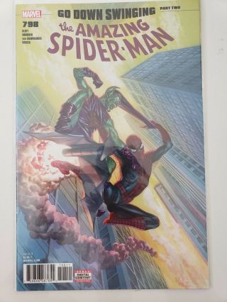The Spider - Man 798 (2018) 1st Print Norman Osborn As Red Goblin Nm