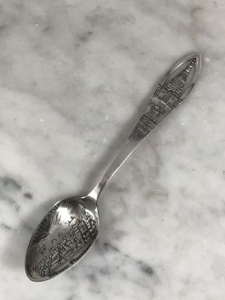 Antique Sterling Silver Panama Exposition 1915 San Francisco Ca Souvenir Spoon 2