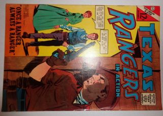 (2) Texas Rangers in Action Charlton Comic Books 47 51 Silver Age.  12 covers 4