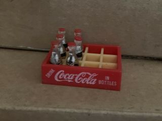 6 Pack Coke Bottles For Coca Cola Cast Iron Delivery Wagon With Driver Horses