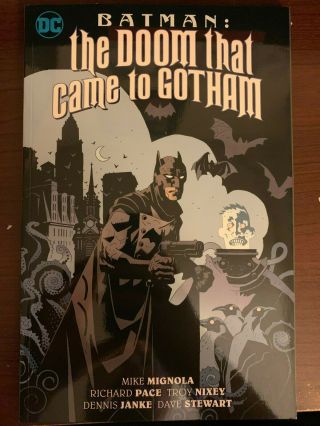 Batman The Doom That Came To Gotham By Mike Mignola - Flat $2.  95