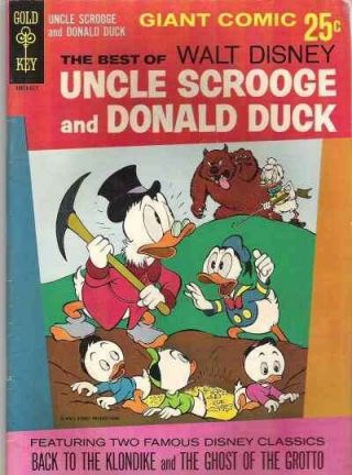 Best Of Uncle Scrooge And Donald Duck 1 In Vg.  Gold Key Comics [ 9m]
