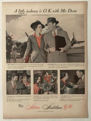 Vintage 1941 Stetson Hats Print Ad Advertisement