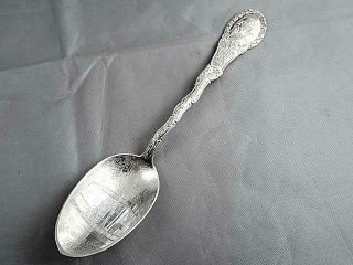 Durgin Sterling Silver Souvenir Spoon Longfellows House Portland Maine