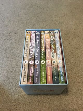 A Silent Voice Complete Series Vol.  1 - 7 English Manga Box Set