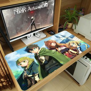 The Rising Of The Shield Hero Anime Playmat Huge Mouse Pad Mat Keyboard Mice Pad