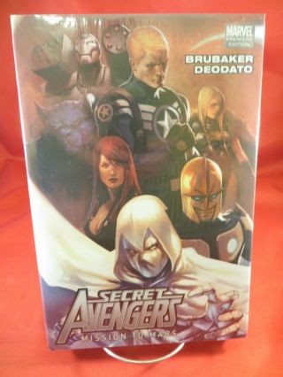 Secret Avengers By Ed Brubaker Vol 1 Hc Hardcover $24.  99srp Mission To Mars
