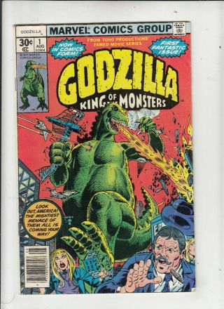 Godzilla King Of The Monsters 1 2 3 (marvel 1977)