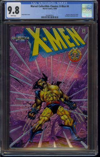 Marvel Collectible Classics: X - Men 4 Cgc 9.  8 X - Men 25 Magneto Comic Kings