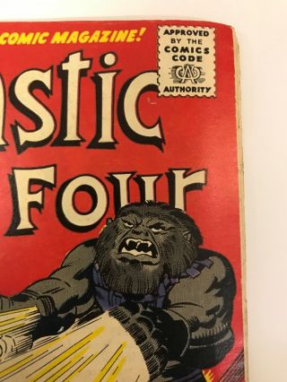 The Fantastic Four 62 Marvel Comics 1967 Jack Kirby FN 3