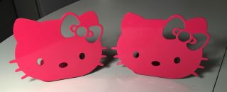 Avon Hello Kitty Hot Pink Heavy Metal Bookends Book Ends 1 Set